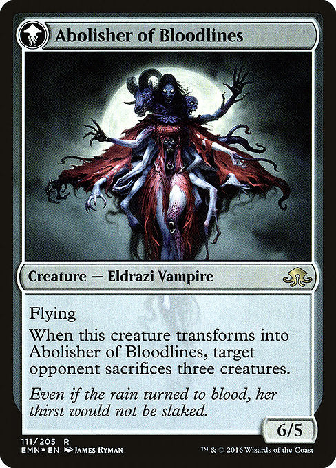 Voldaren Pariah // Abolisher of Bloodlines [Eldritch Moon Promos] | Gam3 Escape