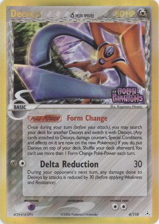 Deoxys (4/110) (Delta Species) (Stamped) [EX: Holon Phantoms] | Gam3 Escape
