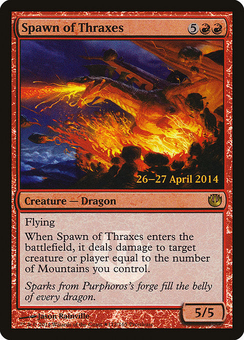 Spawn of Thraxes [Journey into Nyx Promos] | Gam3 Escape