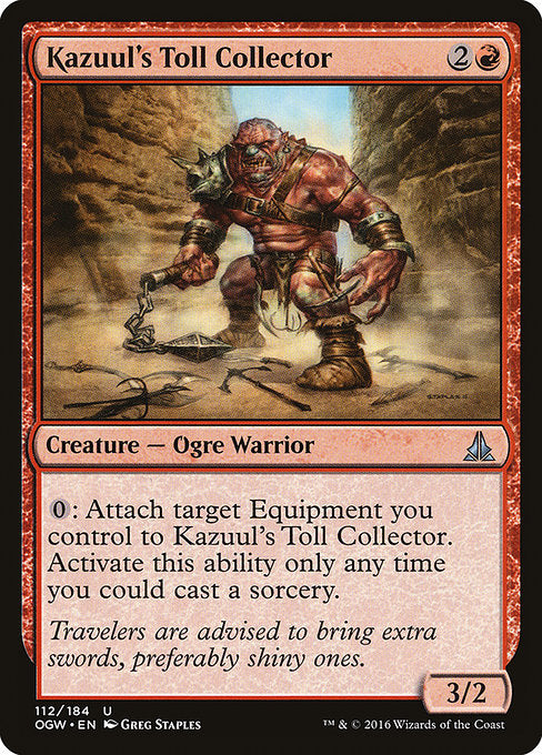Kazuul's Toll Collector [Oath of the Gatewatch] | Gam3 Escape