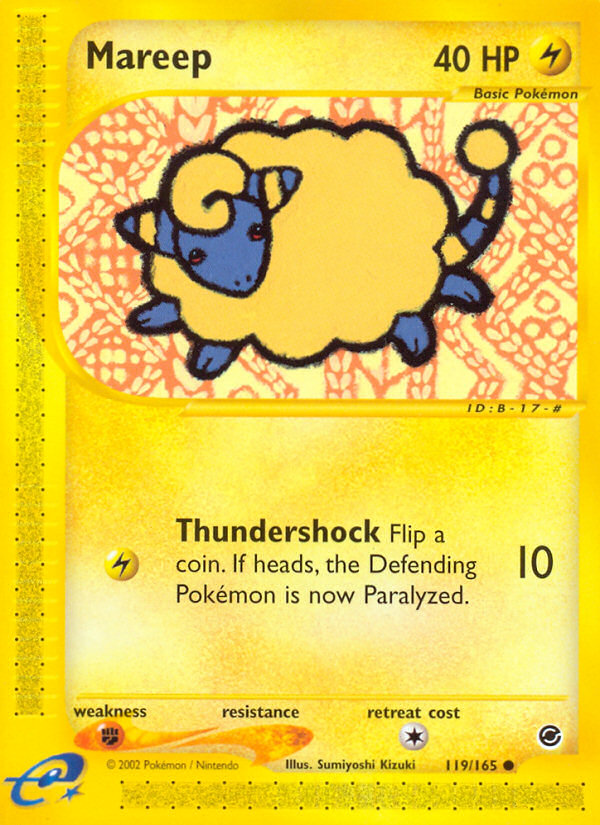 Mareep (119/165) [Expedition: Base Set] | Gam3 Escape