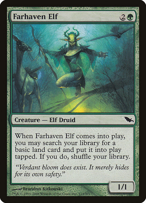 Farhaven Elf [Shadowmoor] | Gam3 Escape