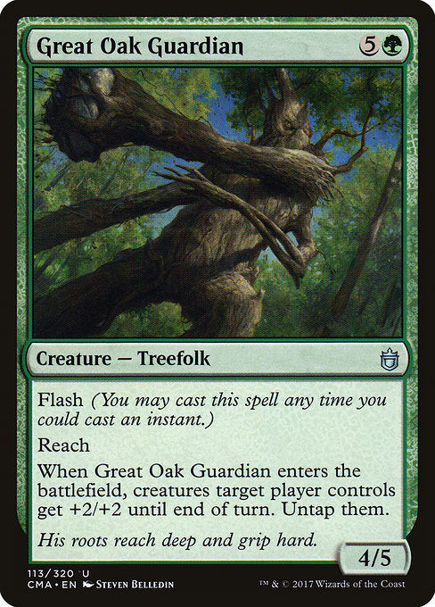 Great Oak Guardian [Commander Anthology] | Gam3 Escape