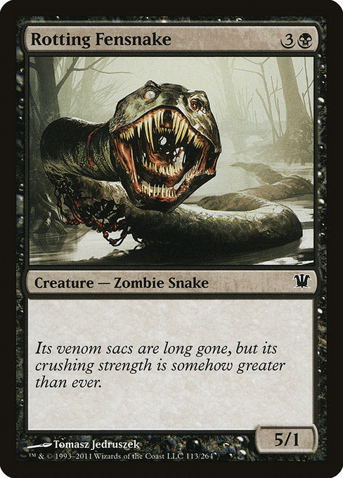Rotting Fensnake [Innistrad] | Gam3 Escape