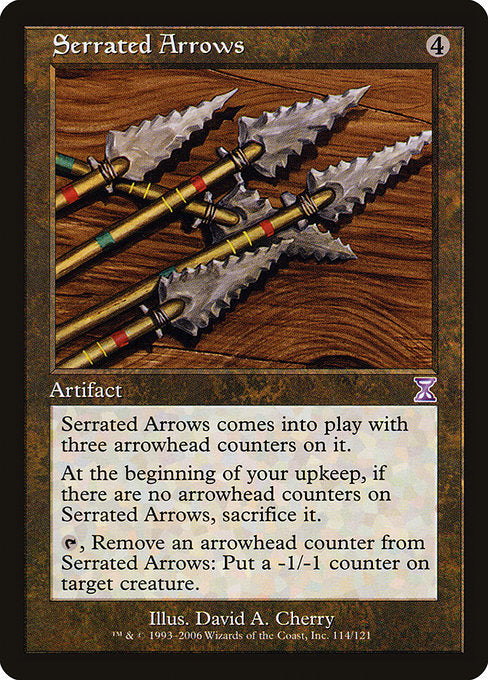 Serrated Arrows [Time Spiral Timeshifted] | Gam3 Escape
