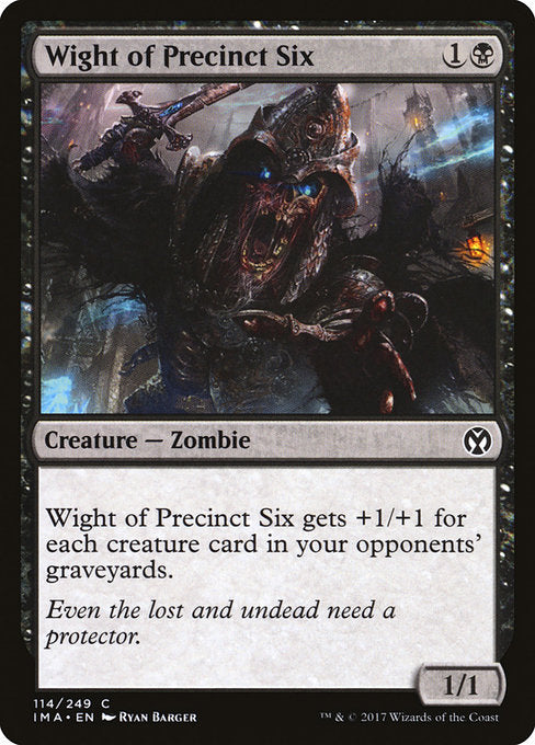 Wight of Precinct Six [Iconic Masters] | Gam3 Escape