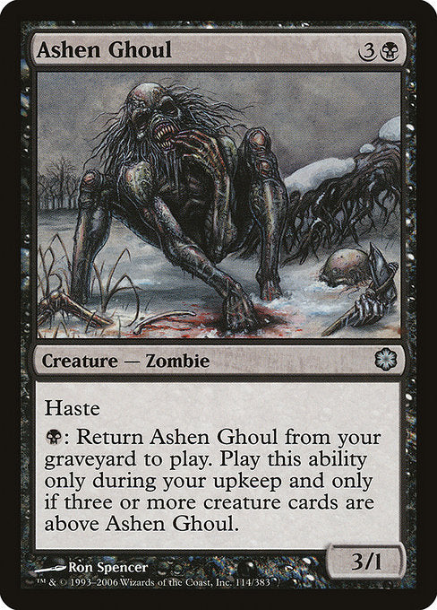 Ashen Ghoul [Coldsnap Theme Decks] | Gam3 Escape