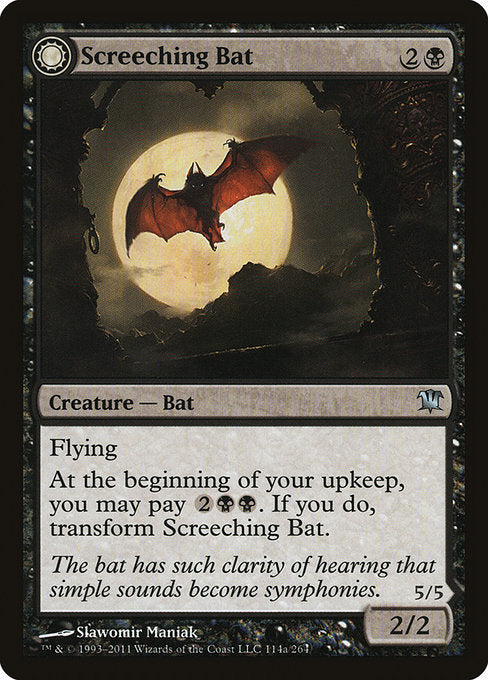 Screeching Bat // Stalking Vampire [Innistrad] | Gam3 Escape