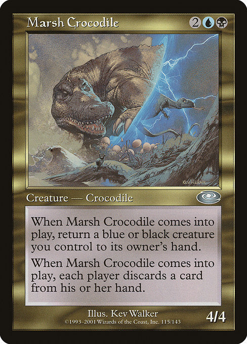 Marsh Crocodile [Planeshift] | Gam3 Escape