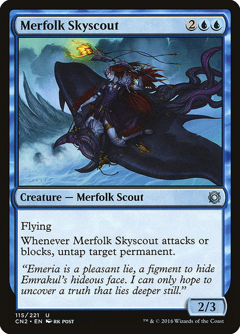 Merfolk Skyscout [Conspiracy: Take the Crown] | Gam3 Escape