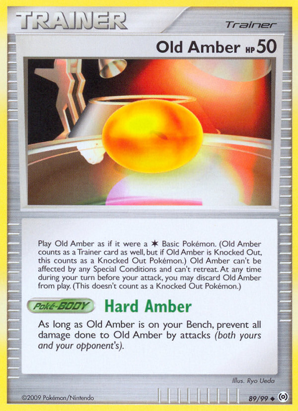 Old Amber (89/99) [Platinum: Arceus] | Gam3 Escape