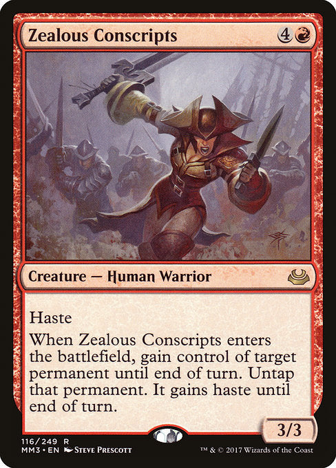 Zealous Conscripts [Modern Masters 2017] | Gam3 Escape