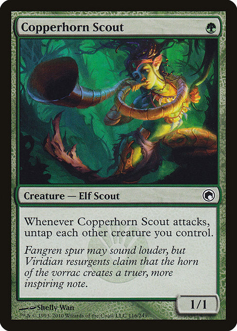 Copperhorn Scout [Scars of Mirrodin] | Gam3 Escape