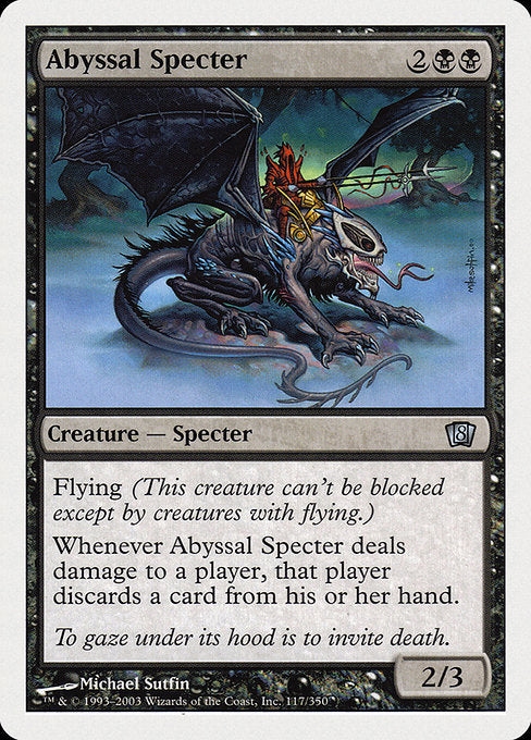 Abyssal Specter [Eighth Edition] | Gam3 Escape