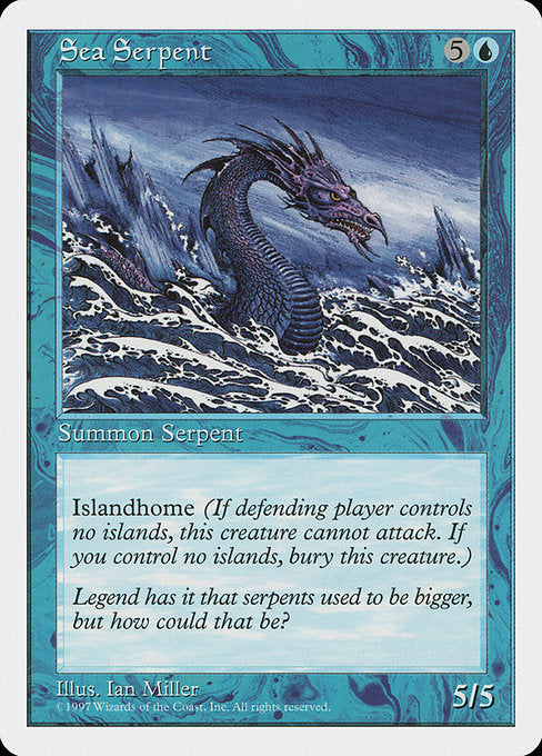 Sea Serpent [Fifth Edition] | Gam3 Escape