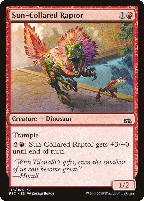 Sun-Collared Raptor [Rivals of Ixalan] | Gam3 Escape