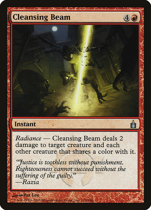 Cleansing Beam [Ravnica: City of Guilds] | Gam3 Escape
