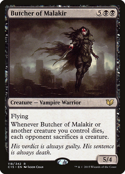 Butcher of Malakir [Commander 2015] | Gam3 Escape