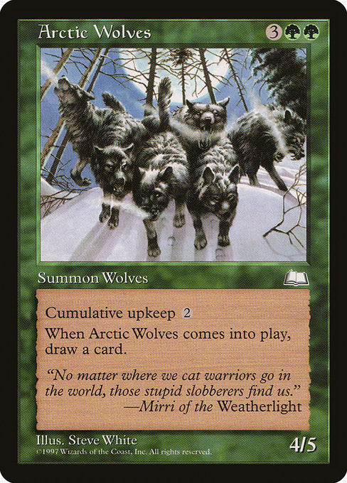 Arctic Wolves [Weatherlight] | Gam3 Escape