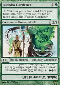 Budoka Gardener // Dokai, Weaver of Life [Champions of Kamigawa] | Gam3 Escape