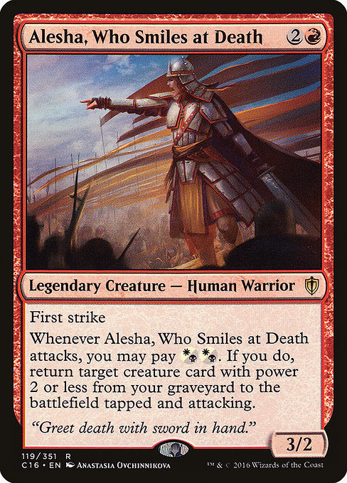 Alesha, Who Smiles at Death [Commander 2016] | Gam3 Escape
