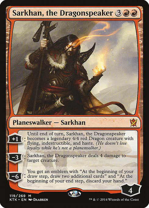 Sarkhan, the Dragonspeaker [Khans of Tarkir] | Gam3 Escape