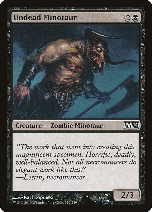 Undead Minotaur [Magic 2014] | Gam3 Escape