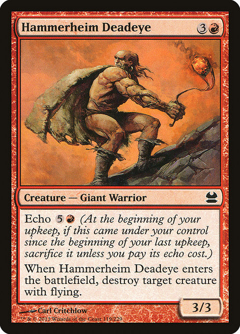 Hammerheim Deadeye [Modern Masters] | Gam3 Escape