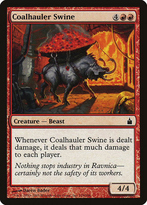 Coalhauler Swine [Ravnica: City of Guilds] | Gam3 Escape