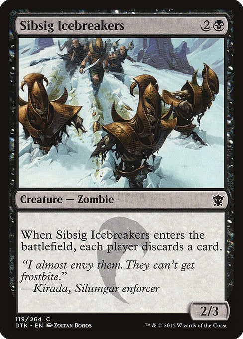 Sibsig Icebreakers [Dragons of Tarkir] | Gam3 Escape