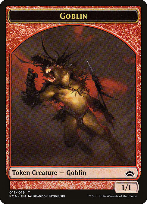 Goblin [Planechase Anthology Tokens] | Gam3 Escape