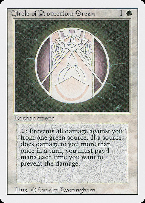 Circle of Protection: Green [Revised Edition] | Gam3 Escape