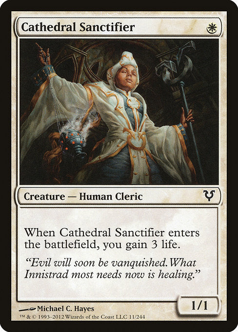 Cathedral Sanctifier [Avacyn Restored] | Gam3 Escape