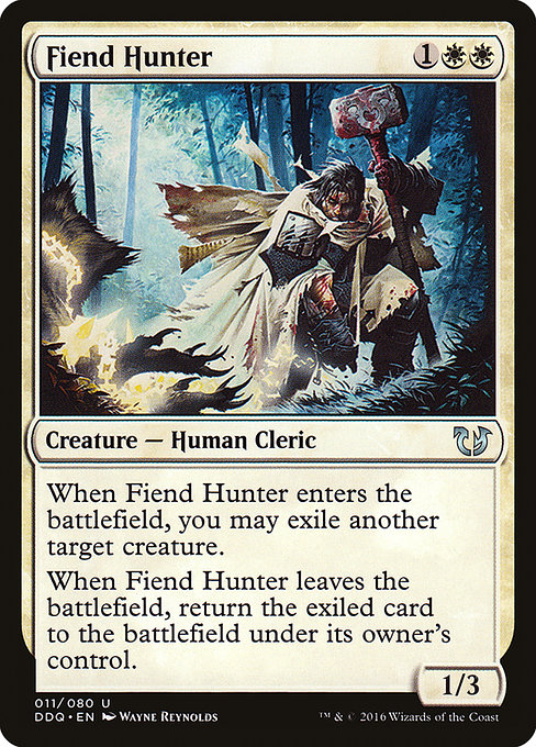 Fiend Hunter [Duel Decks: Blessed vs. Cursed] | Gam3 Escape