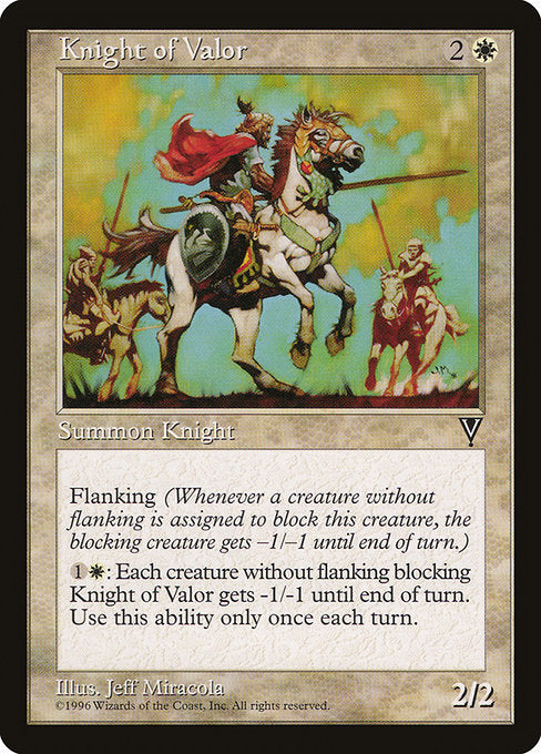 Knight of Valor [Visions] | Gam3 Escape