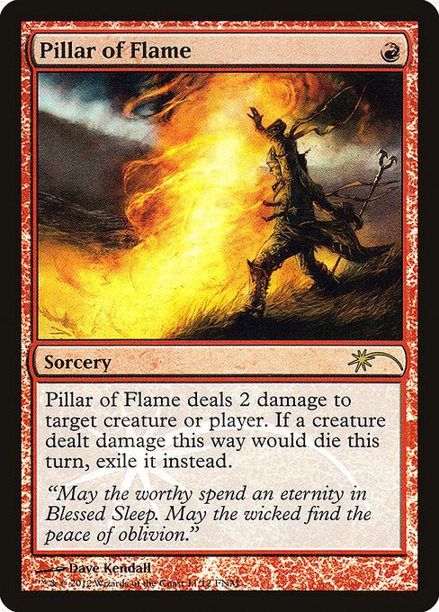 Pillar of Flame [Friday Night Magic 2012] | Gam3 Escape