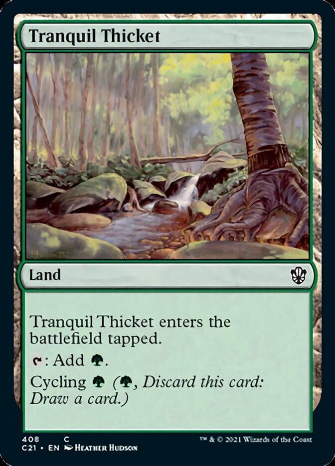 Tranquil Thicket [Commander 2021] | Gam3 Escape