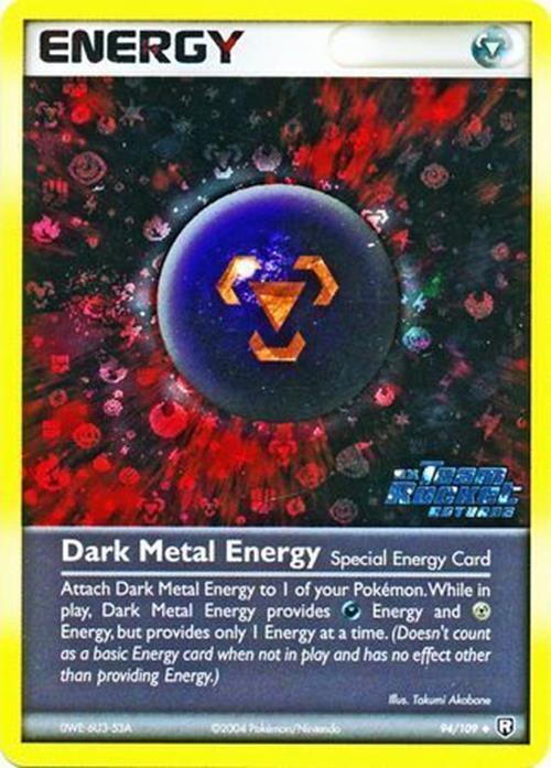 Dark Metal Energy (94/109) (Stamped) [EX: Team Rocket Returns] | Gam3 Escape