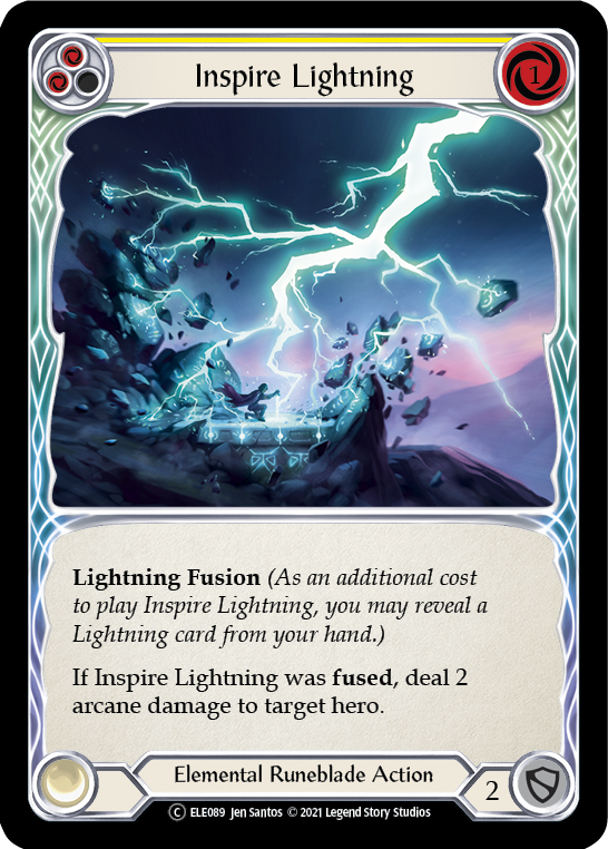 Inspire Lightning (Yellow) [U-ELE089] Unlimited Normal | Gam3 Escape