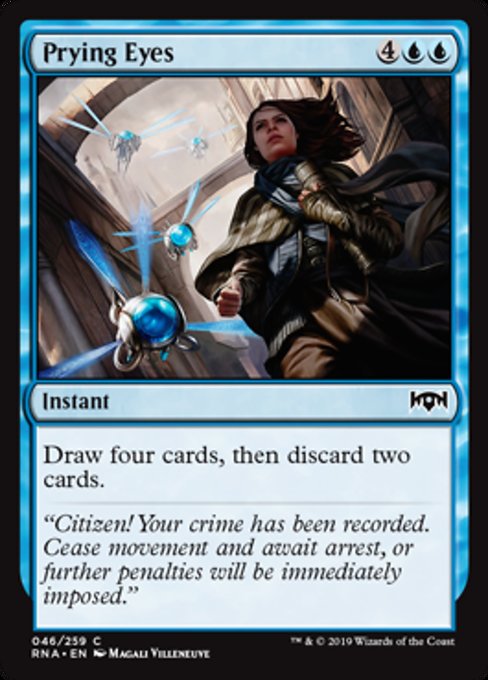 Prying Eyes [Ravnica Allegiance] | Gam3 Escape