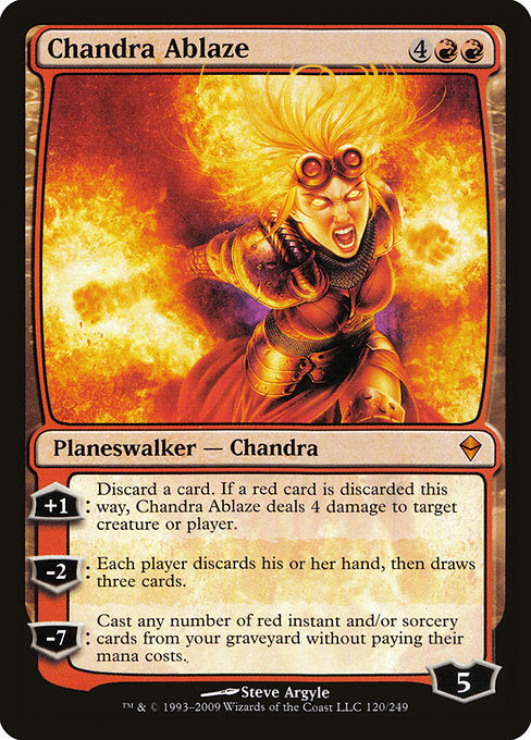 Chandra Ablaze [Zendikar] | Gam3 Escape