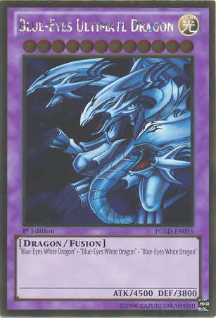 Blue-Eyes Ultimate Dragon [PGLD-EN055] Gold Rare | Gam3 Escape