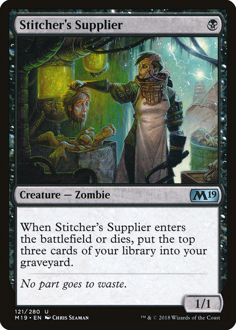 Stitcher's Supplier [Core Set 2019] | Gam3 Escape