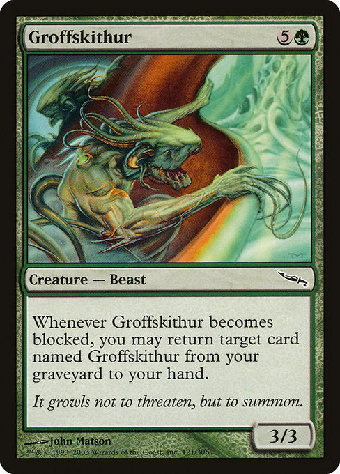 Groffskithur [Mirrodin] | Gam3 Escape