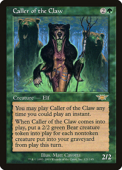 Caller of the Claw [Legions] | Gam3 Escape