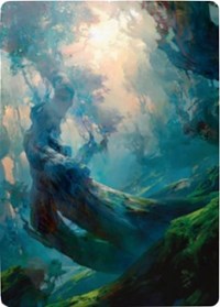 Forest 3 Art Card [Zendikar Rising Art Series] | Gam3 Escape