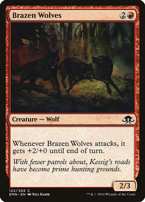 Brazen Wolves [Eldritch Moon] | Gam3 Escape