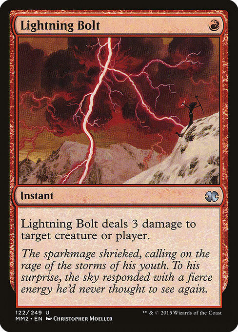 Lightning Bolt [Modern Masters 2015] | Gam3 Escape