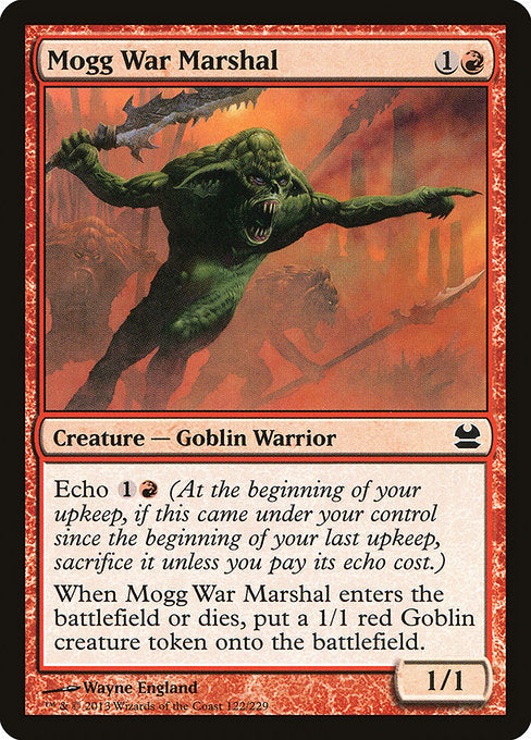 Mogg War Marshal [Modern Masters] | Gam3 Escape