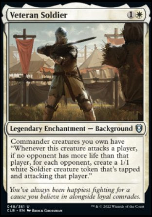 Veteran Soldier [Commander Legends: Battle for Baldur's Gate] | Gam3 Escape